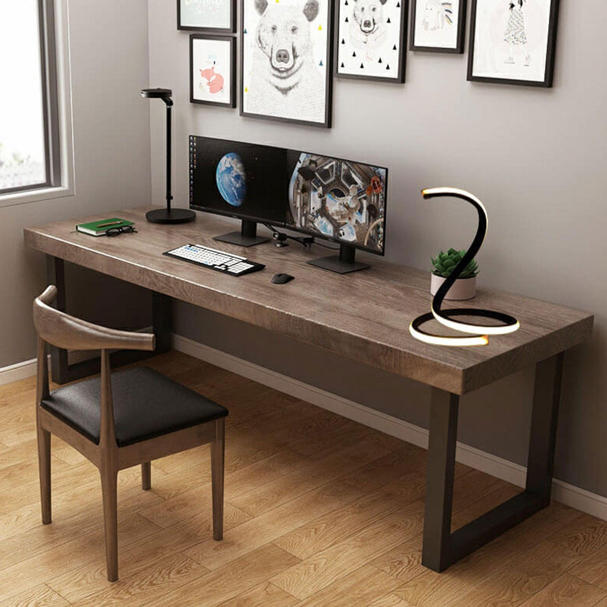 SerpenGlow LED Tischlampe | Kreatives Schlangen-Design | Touch-Dimming | Modern & Stilvoll