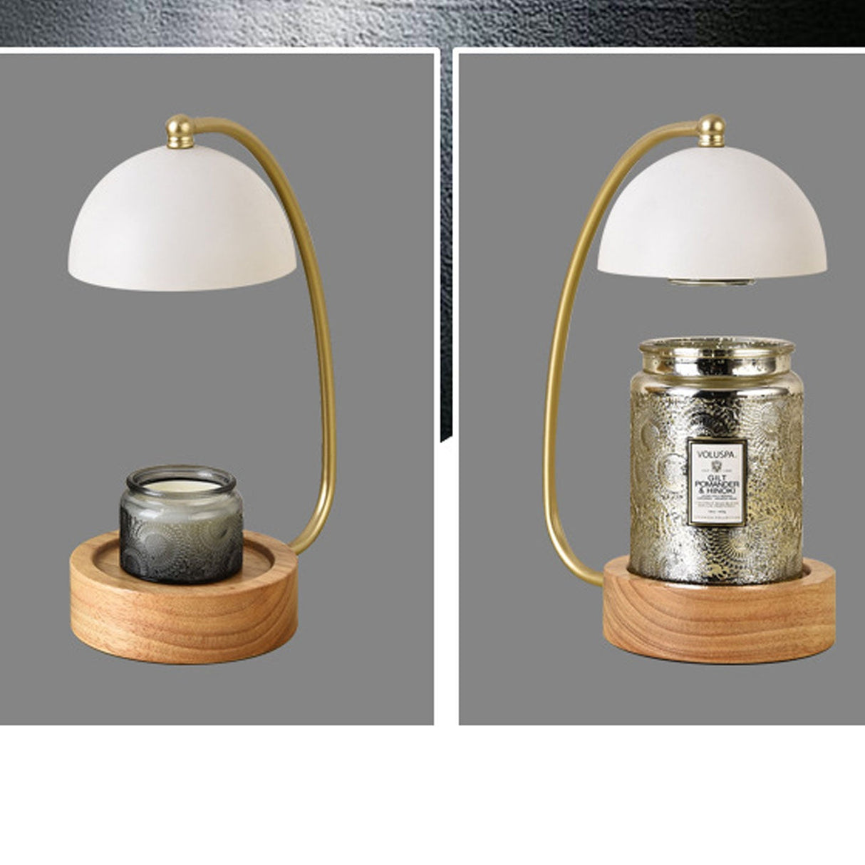 Lumivine Arto LED Tischlampe | Japanisches Design | Dimmbare Wachsoptik | Kreative Beleuchtung