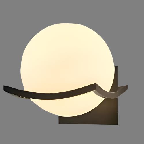 LumiGlide Moderne LED-Wandleuchte Glas | Elegantes Design | Warmweißes Licht | Perfekt für Innenräume