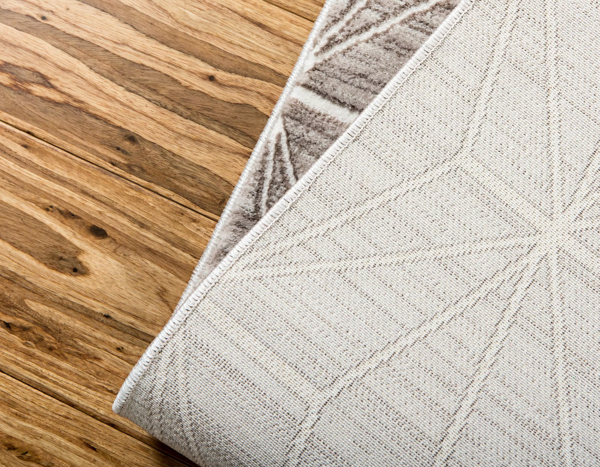 AaroLoom Moderner Geometrischer Teppich | Große Teppiche | Weich & Pflegeleicht | Stilvolle Dekoration für Zuhause