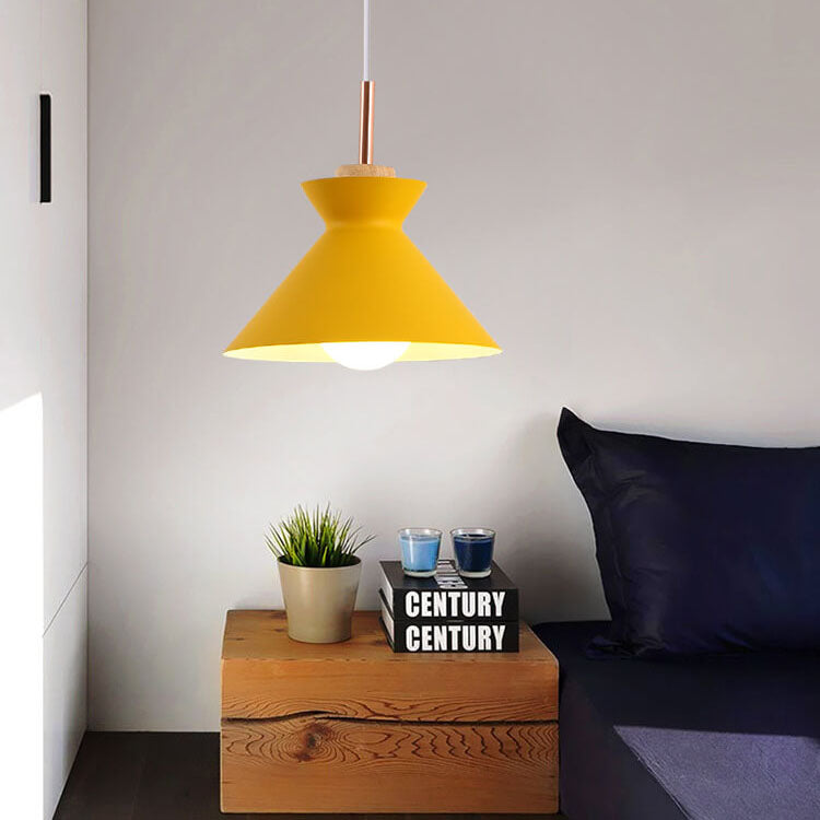 AuroraLite Nordic Pendelleuchte | Metall-Design | 1-Licht | Moderne Farboptionen