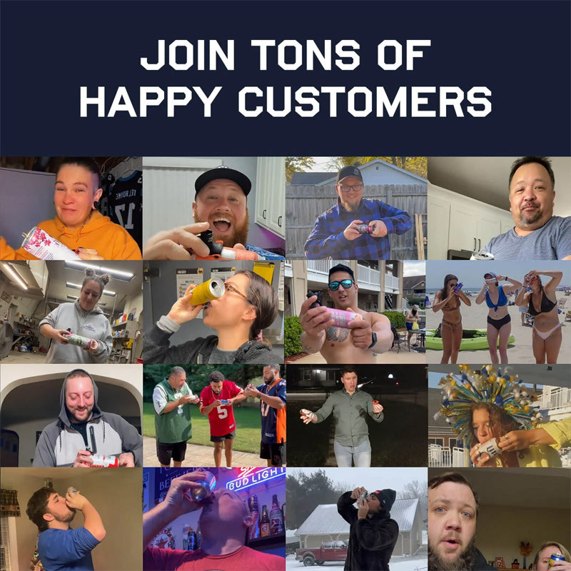 KeyBrew Innovativer Party-Schlüsselanhänger | Bierdosenöffner & Flaschenöffner | Kompakt & Praktisch