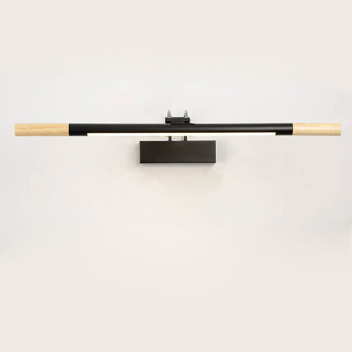 Arkluma Nordic LED Wandleuchte | Massivholz | Geschwungener Arm | Warmes oder Weißes Licht