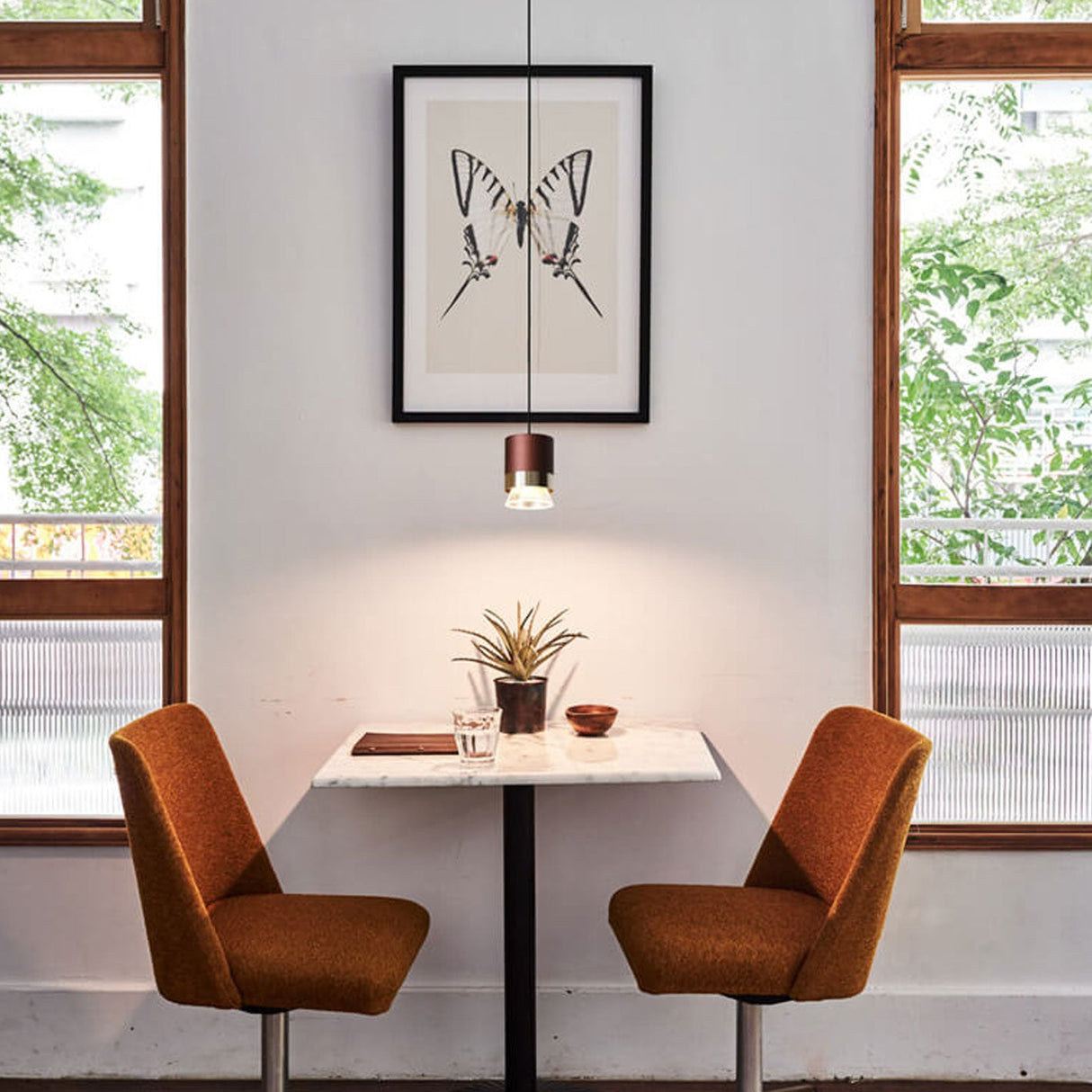 Lumosfera Nordic LED Pendelleuchte | Zylindrisches Design | Aluminium & Acryl | Warmes oder Weißes Licht