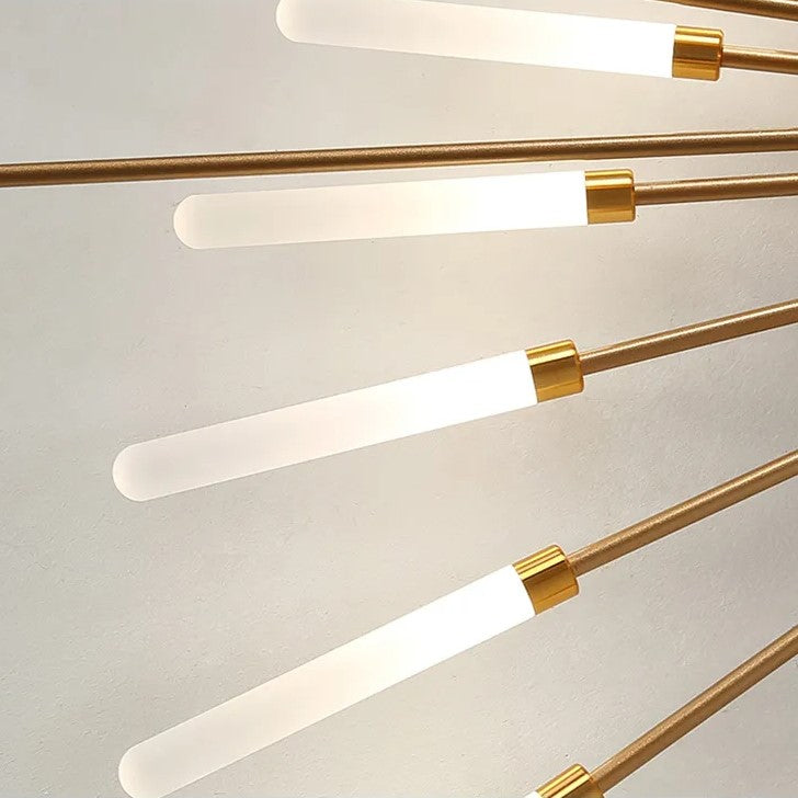 StarBurst Feuerwerk Deckenleuchte | Moderne LED Pendelleuchte | Stimmungsvolles Dekolicht für Zuhause