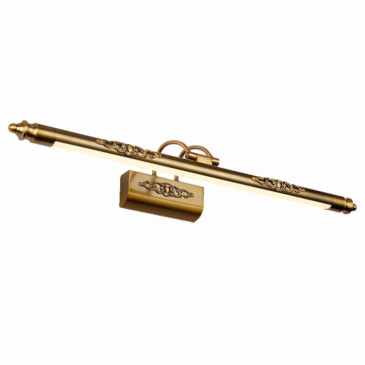 Carvenza – Klassisches LED Spiegellicht | Handgeschnitzt | Warmes & Weißes Licht | Luxuriöse Wandbeleuchtung