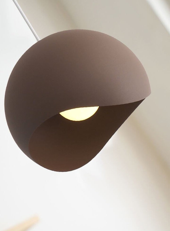 LumiMacaron Modernes Design Pendelleuchte | Farbiges Metall | 1-flammig | Stilvolle Beleuchtung | Deko für Zuhause