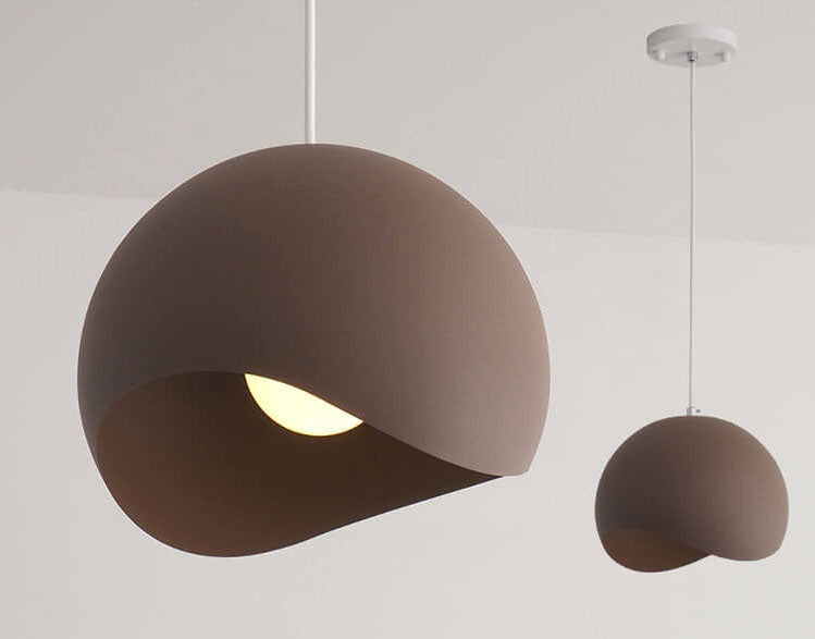 LumiMacaron Modernes Design Pendelleuchte | Farbiges Metall | 1-flammig | Stilvolle Beleuchtung | Deko für Zuhause