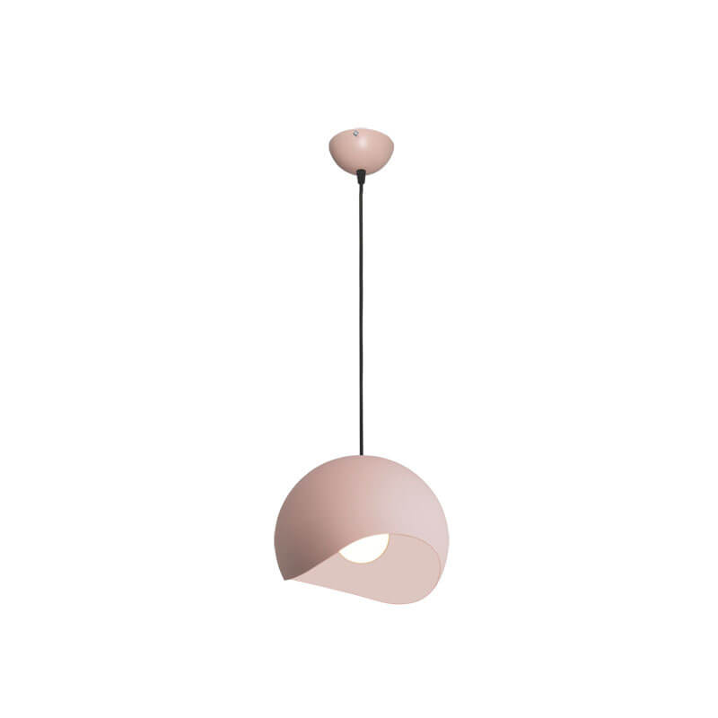 LumiMacaron Modernes Design Pendelleuchte | Farbiges Metall | 1-flammig | Stilvolle Beleuchtung | Deko für Zuhause