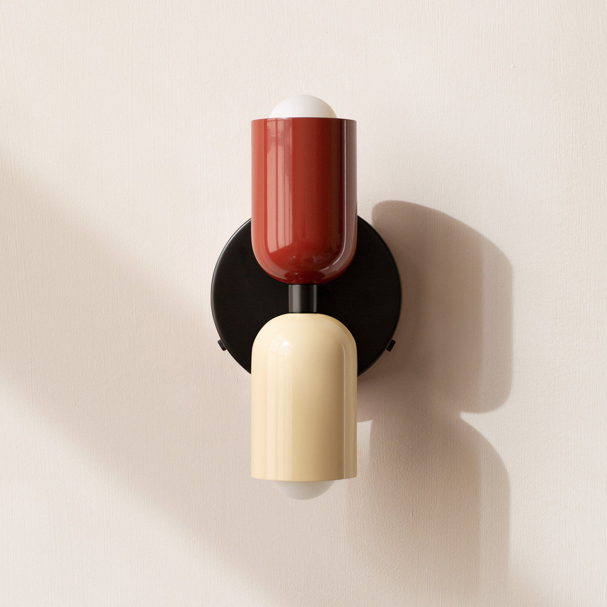 RetroTwine Doppelkopf Wandleuchte | Vintage Design | Kreative Home Deco Beleuchtung