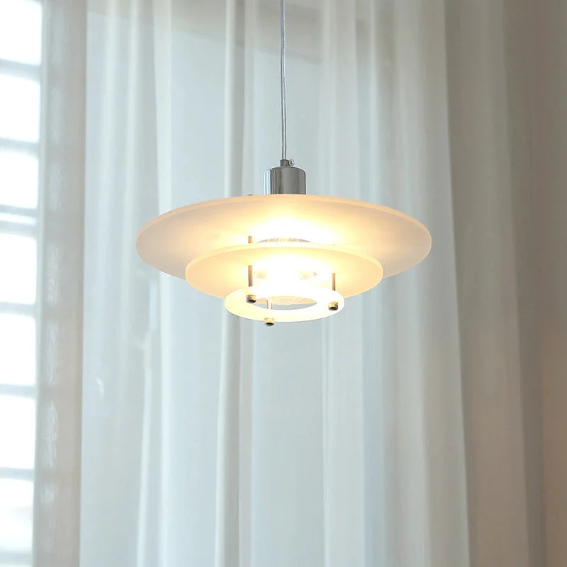 NovaGlow UFO Pendelleuchte im Retro-Design | Modern & Stilvoll | Perfekt für Esszimmer & Wohnzimmer