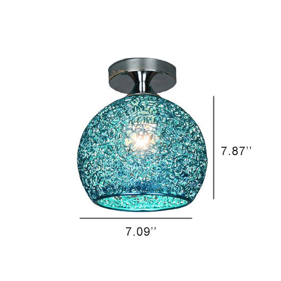 ColorDome Semi-Flush Mount LED Lampe | Farbiges Design | Modernes Licht | Deckenleuchte für Zuhause