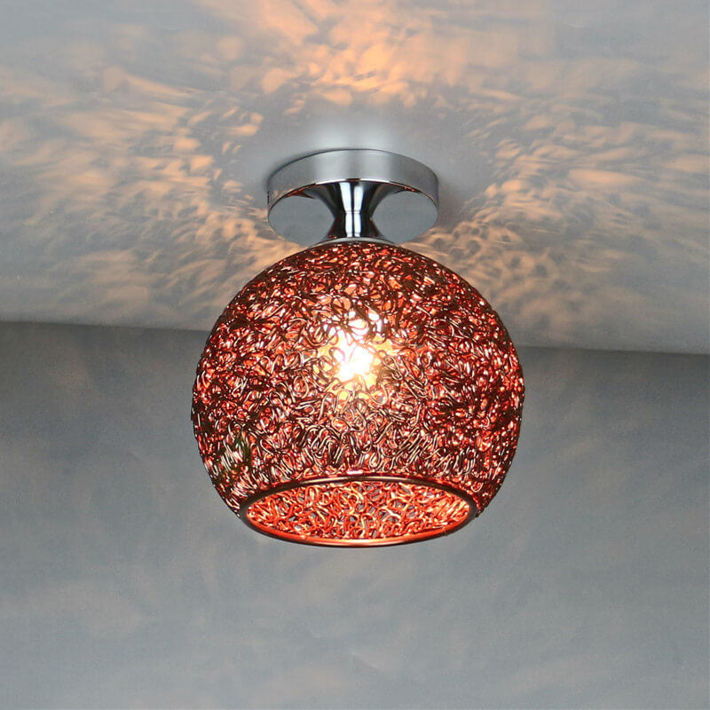 ColorDome Semi-Flush Mount LED Lampe | Farbiges Design | Modernes Licht | Deckenleuchte für Zuhause