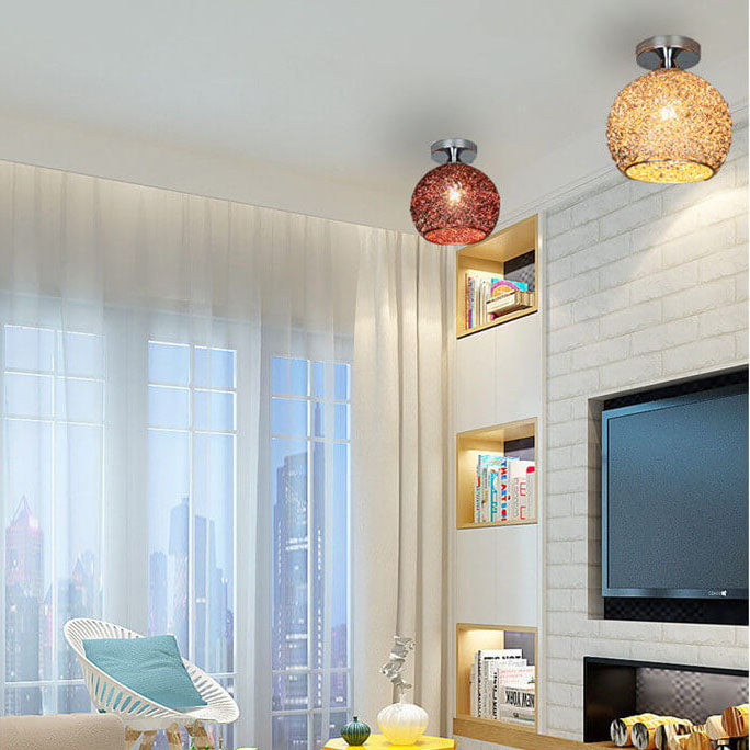 ColorDome Semi-Flush Mount LED Lampe | Farbiges Design | Modernes Licht | Deckenleuchte für Zuhause