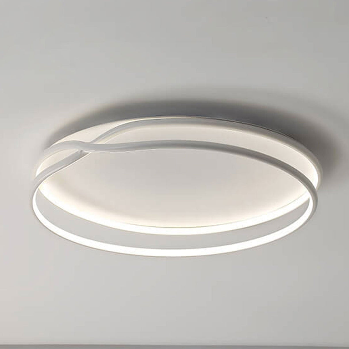 Circula Glow LED Deckenleuchte | Nordisches Minimalistisches Design | Modern & Dimmbar | Runde Form