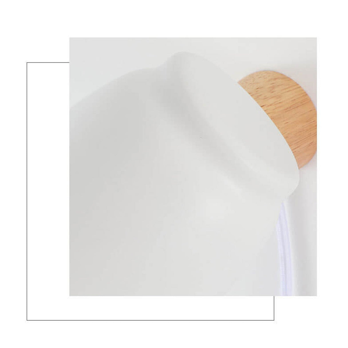 LumaTube Nordic Wandlampe | Drehbares Zylinderdetail | Minimalistisches Design | LED Wandleuchte