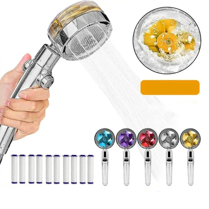 AquaForce Duschkopf mit Hochdruck | Innovativer Filter | Wasserersparnis & Spa-Erlebnis