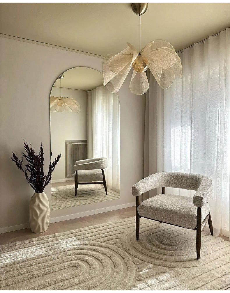 ZenLuma Japandi Blumenlampe | LED Dekolicht | Minimalistisches Design | Ambiente für Zuhause