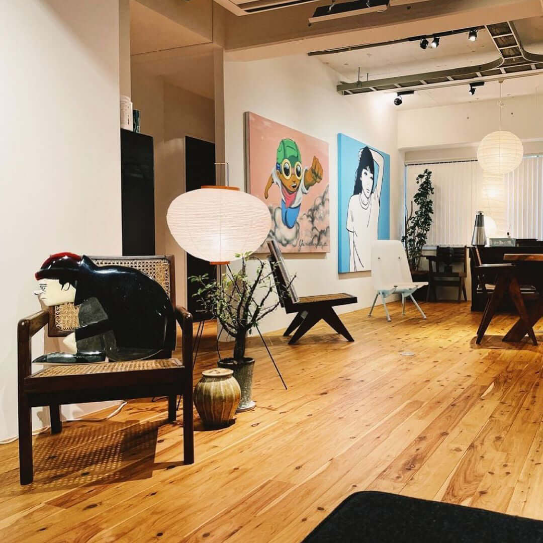 SereniLum Reispapier Stehlampe | Minimalistisches Design | Warmweißes LED-Licht | Nachhaltige Deko für Zuhause