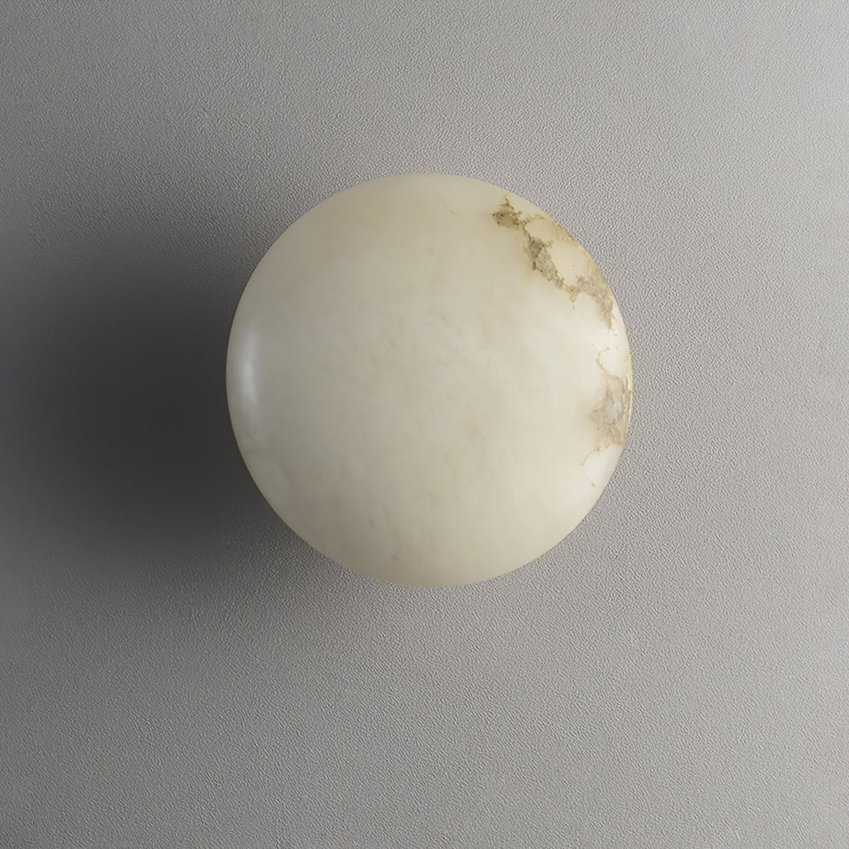 AlbaLuxe Ovale Alabaster-Deckenleuchte | Zeitloses Design | Elegante Beleuchtung für Wohnräume