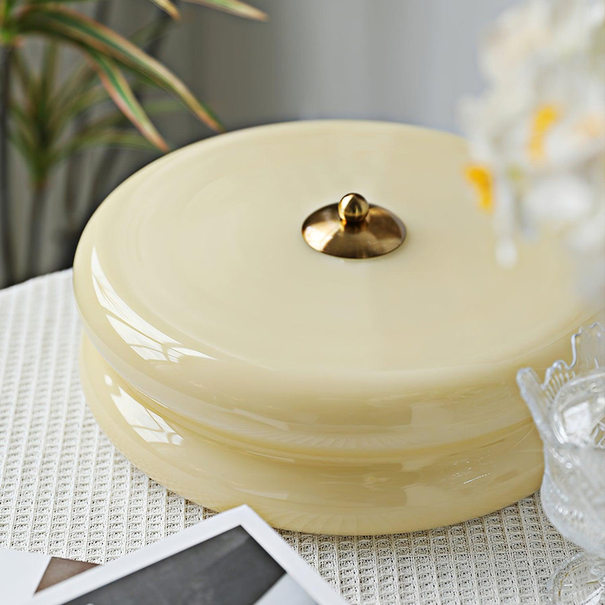 LumiChic Art Deco Vintage-Deckenleuchte | Elegante Retro-Beleuchtung | Dekoratives Highlight für Ihr Zuhause