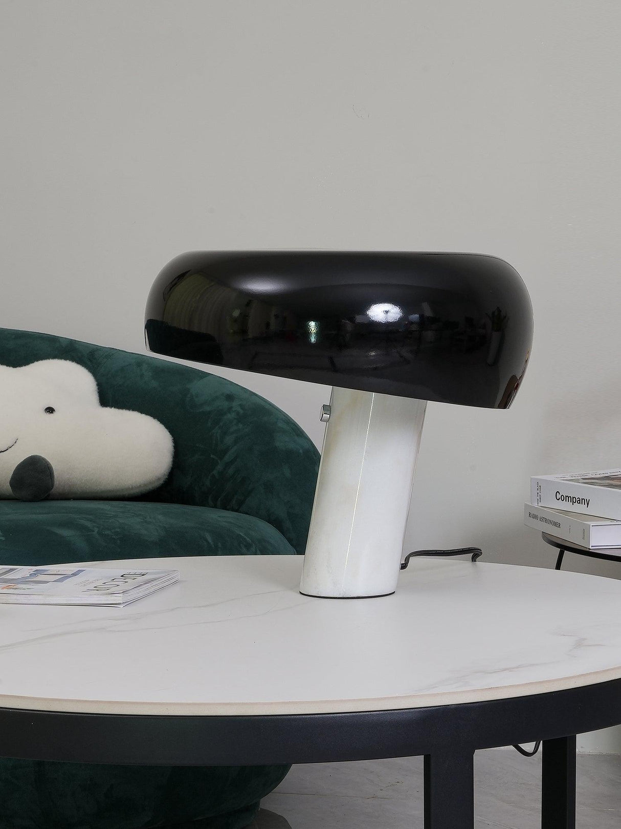 MarbleGlow Design Tischlampe | Marmor-Dekoration | LED-Licht | Elegante Beleuchtung für Zuhause