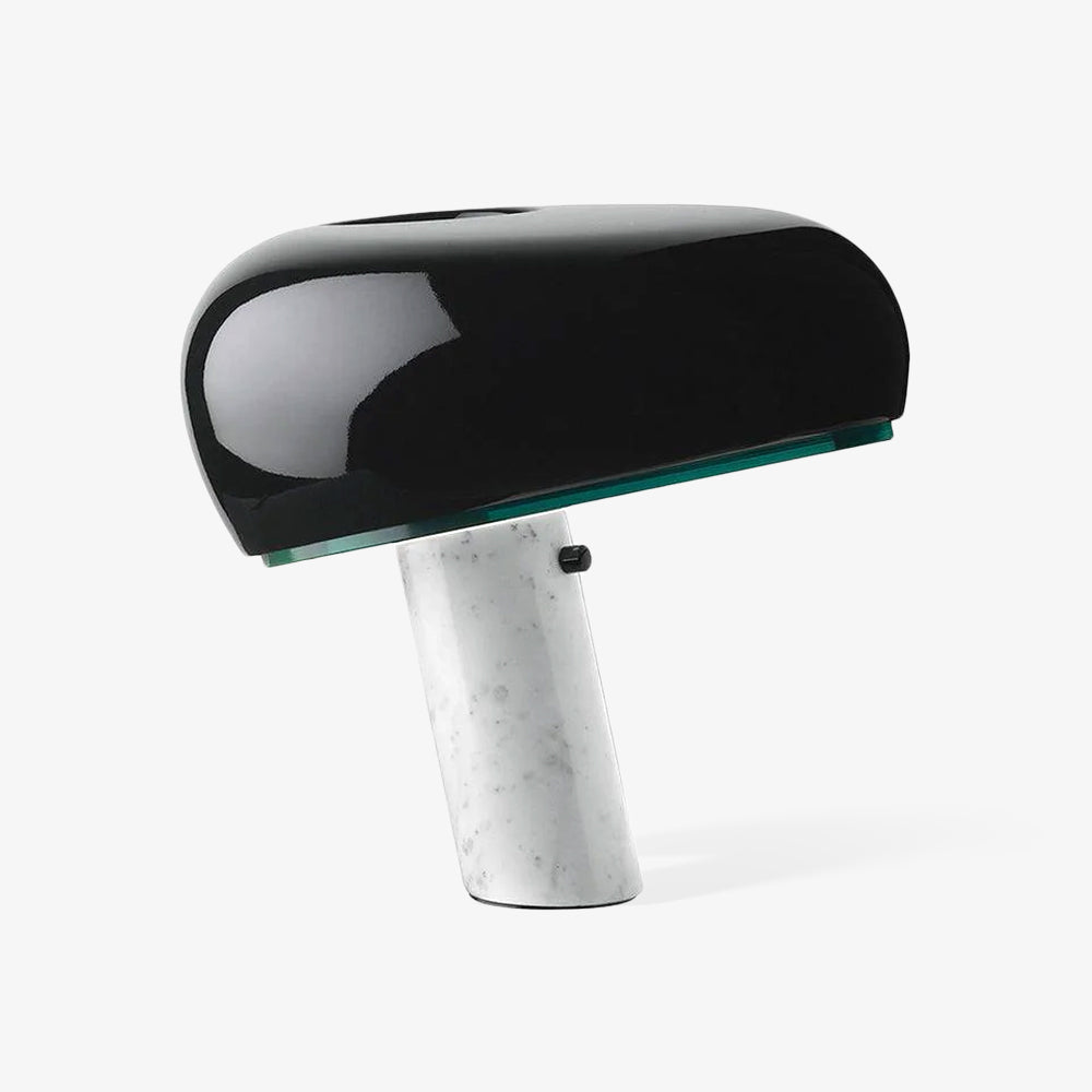 MarbleGlow Design Tischlampe | Marmor-Dekoration | LED-Licht | Elegante Beleuchtung für Zuhause