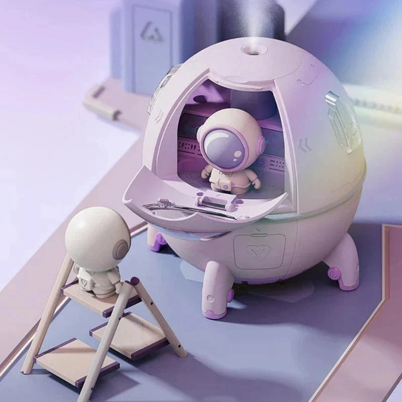 SpaceMist Astronauten-Luftbefeuchter | Kreatives Design | Ultraschall-Technologie | Luftreinigung