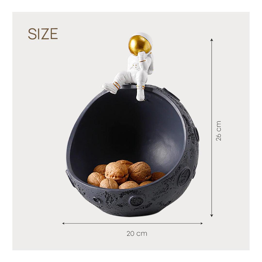 AstroCandy Astronauten-Snackschale | Deko & Aufbewahrung | Stilvolle Süßigkeiten-Schale