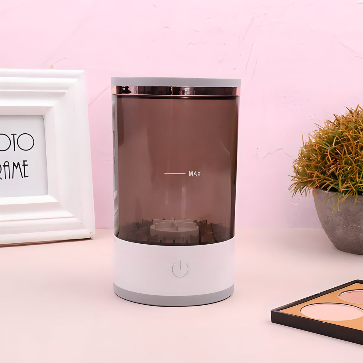 BrushPure Make-up Pinselreiniger | Elektrische Reinigungsstation | Schnell & Effizient | Perfekt für saubere Pinsel