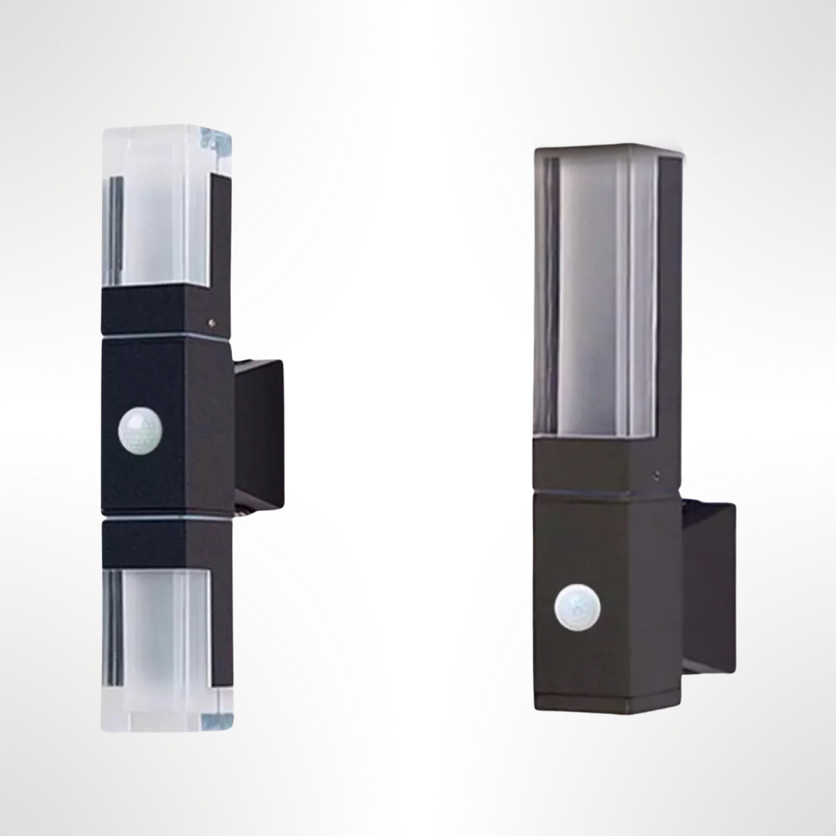 LumiGuard Bewegungsmelder-Wandleuchte | LED Außenleuchte | Energiesparend | Wetterfest | Ideal für Garten und Terrasse