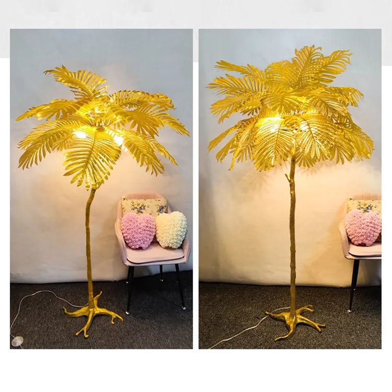 TreeVibe Stehlampe | Nordic Design | Stoff & Resin | 3-5 Lichter | Modern & Stilvoll für Wohnzimmer