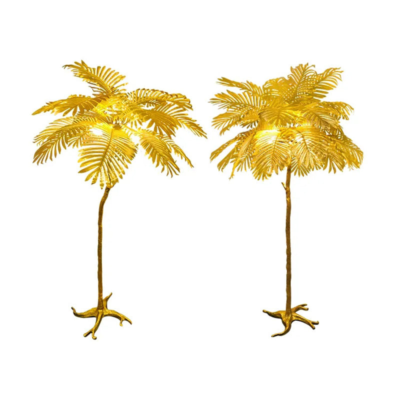 TreeVibe Stehlampe | Nordic Design | Stoff & Resin | 3-5 Lichter | Modern & Stilvoll für Wohnzimmer