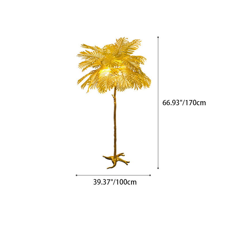 TreeVibe Stehlampe | Nordic Design | Stoff & Resin | 3-5 Lichter | Modern & Stilvoll für Wohnzimmer