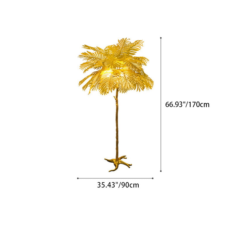 TreeVibe Stehlampe | Nordic Design | Stoff & Resin | 3-5 Lichter | Modern & Stilvoll für Wohnzimmer