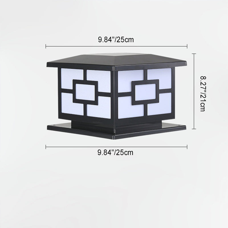 SolarCube LED Gartenleuchte | Wasserdicht & Solarbetrieben | Modernes Würfeldesign | Für Außenbereiche & Terrassen