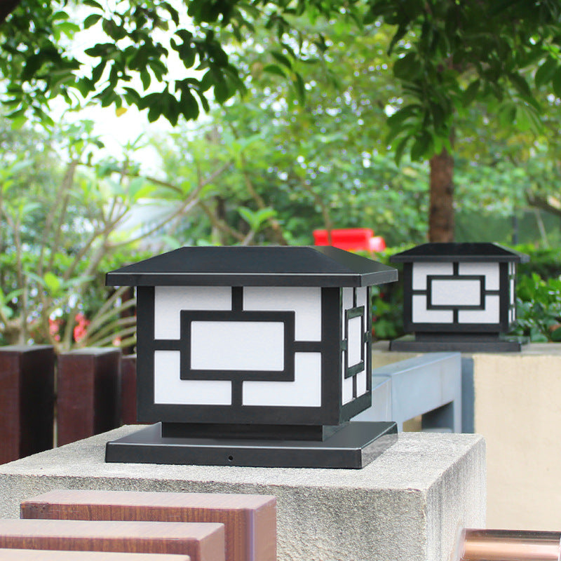 SolarCube LED Gartenleuchte | Wasserdicht & Solarbetrieben | Modernes Würfeldesign | Für Außenbereiche & Terrassen