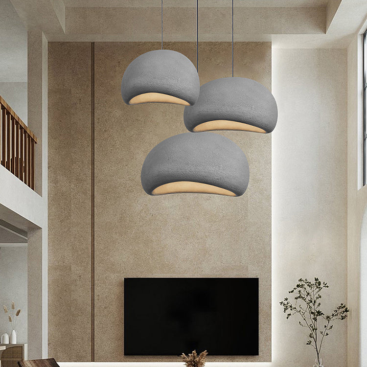 ArcLoom Pendelleuchte | Nordic Design | Ovale Form | 1-Licht LED | Modern für Wohnzimmer