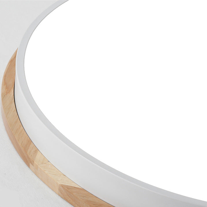 LumenCraft Nordic LED Deckenleuchte | Holzrahmen | Acrylschirm | Stimmungslicht | Für Schlafzimmer und Wohnzimmer