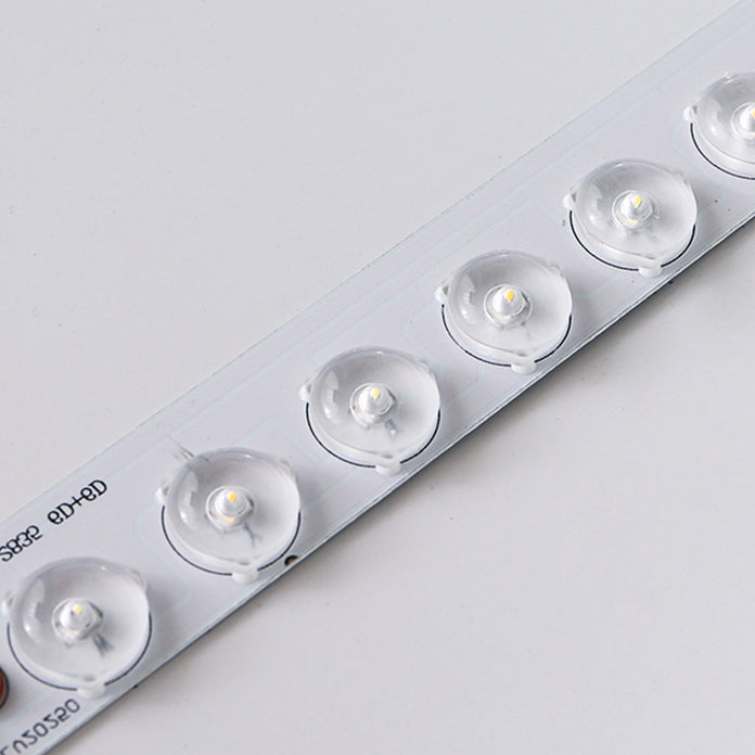 LumenCraft Nordic LED Deckenleuchte | Holzrahmen | Acrylschirm | Stimmungslicht | Für Schlafzimmer und Wohnzimmer