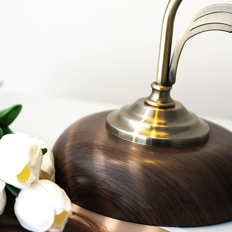 FloraArc Retro Tischlampe | Blumenmuster | Eisen, Glas & Keramik | 1 Licht | Stilvoll für Schlafzimmer