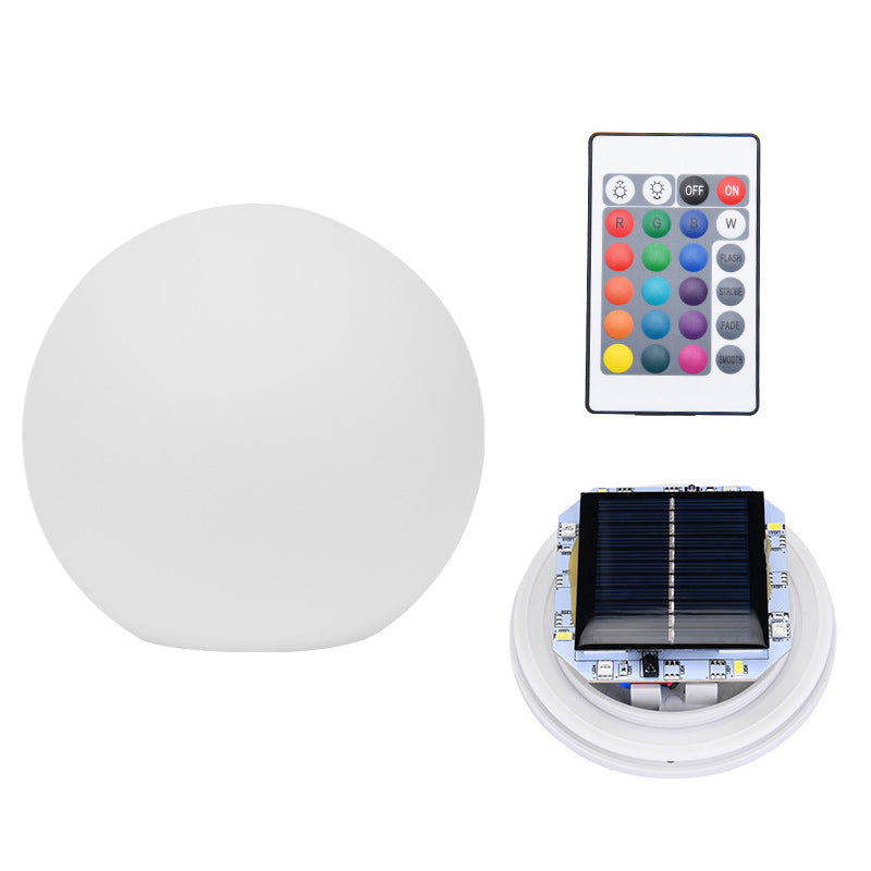 EcoLuxe Aura Sphere | Solar LED Gartenbeleuchtung | RGB Farbwechsel | Wetterfest | Außen Deko Licht