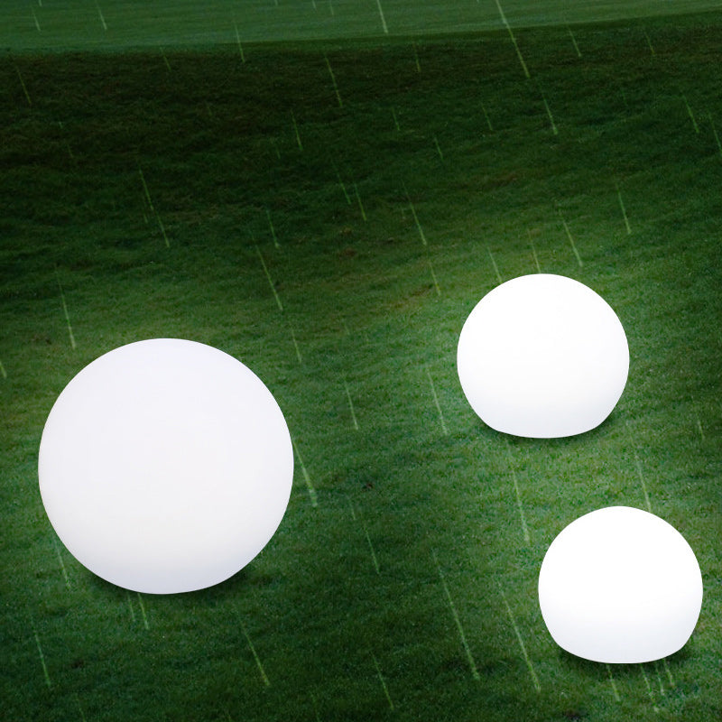 EcoLuxe Aura Sphere | Solar LED Gartenbeleuchtung | RGB Farbwechsel | Wetterfest | Außen Deko Licht