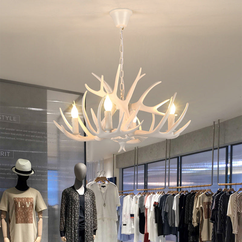 LuxeHorn LED Kronleuchter | Geweihform Design | Elegantes Art Deco Licht für Esszimmer
