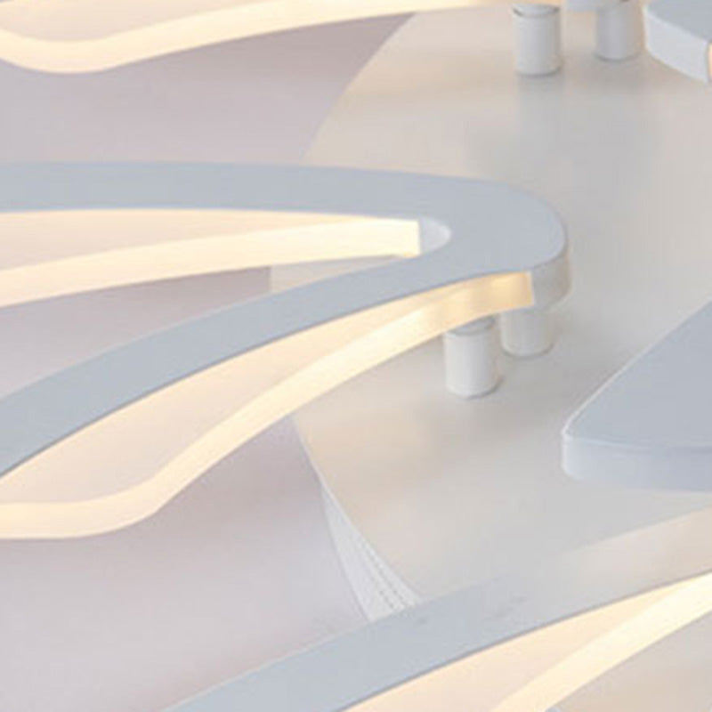 DandiLux LED Deckenleuchte | Skandinavisches Design | Löwenzahn-Dome | Dimmbares Licht | Perfekt für Schlafzimmer