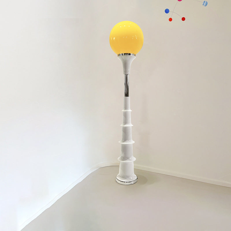 LolliLuxe Bunte LED Stehlampe | Lollipop-Form | Dimmbar | Moderne Wohnzimmerbeleuchtung