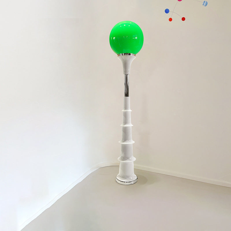 LolliLuxe Bunte LED Stehlampe | Lollipop-Form | Dimmbar | Moderne Wohnzimmerbeleuchtung