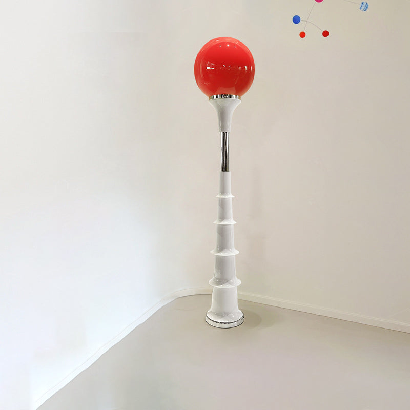 LolliLuxe Bunte LED Stehlampe | Lollipop-Form | Dimmbar | Moderne Wohnzimmerbeleuchtung