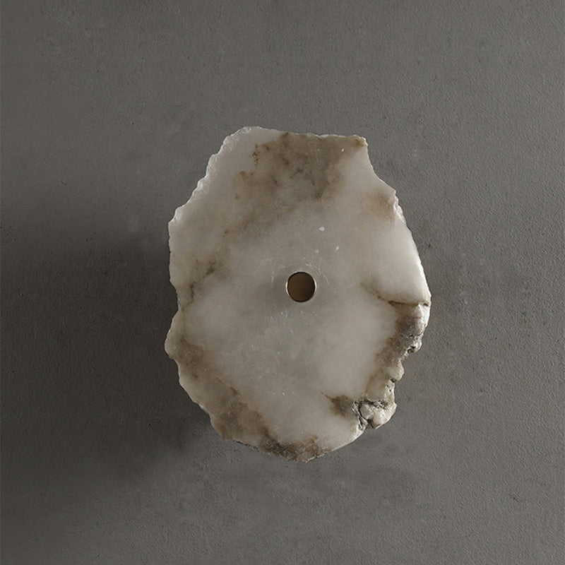 Marbelux LED Wandleuchte | Kreatives Design mit Marmor & Metall | Moderne Wandlampe für Wohnzimmer