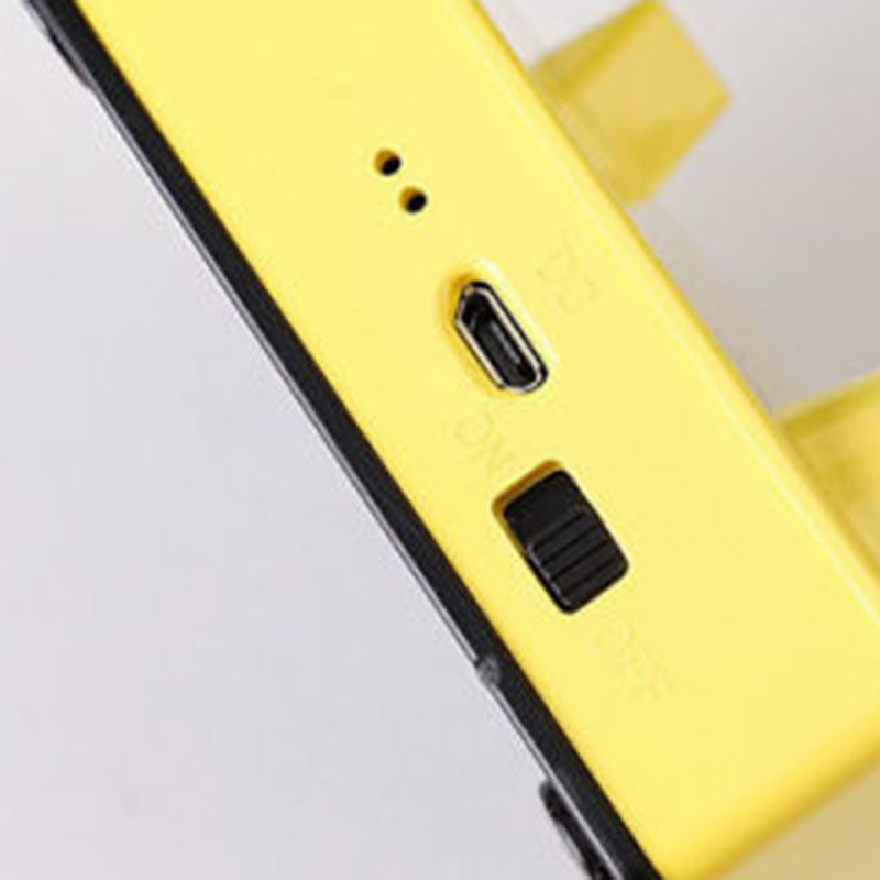 LuminaFold Runde LED Tischlampe | Minimalistisches Design | Faltbare ABS-Lampe | Stimmungslicht für Wohnzimmer